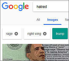 Rage against the Google search machine.